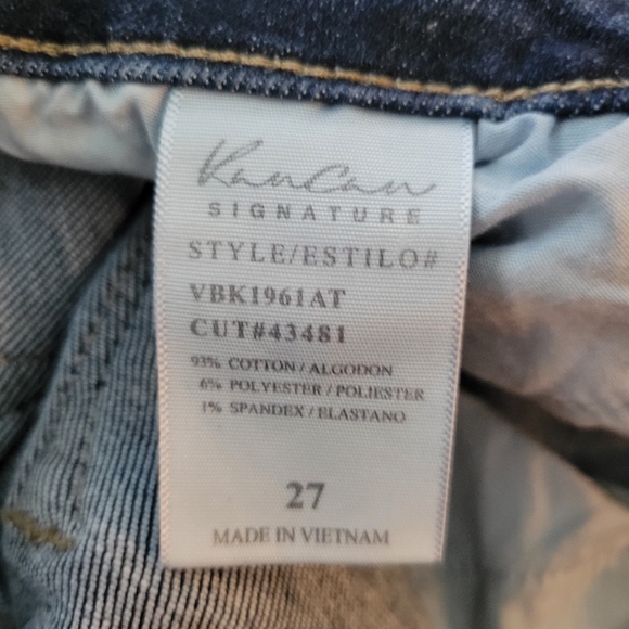 KanCan Signature Kurvy Ultra High Straight Jean Style VBK1961AT - Picture 12 of 12